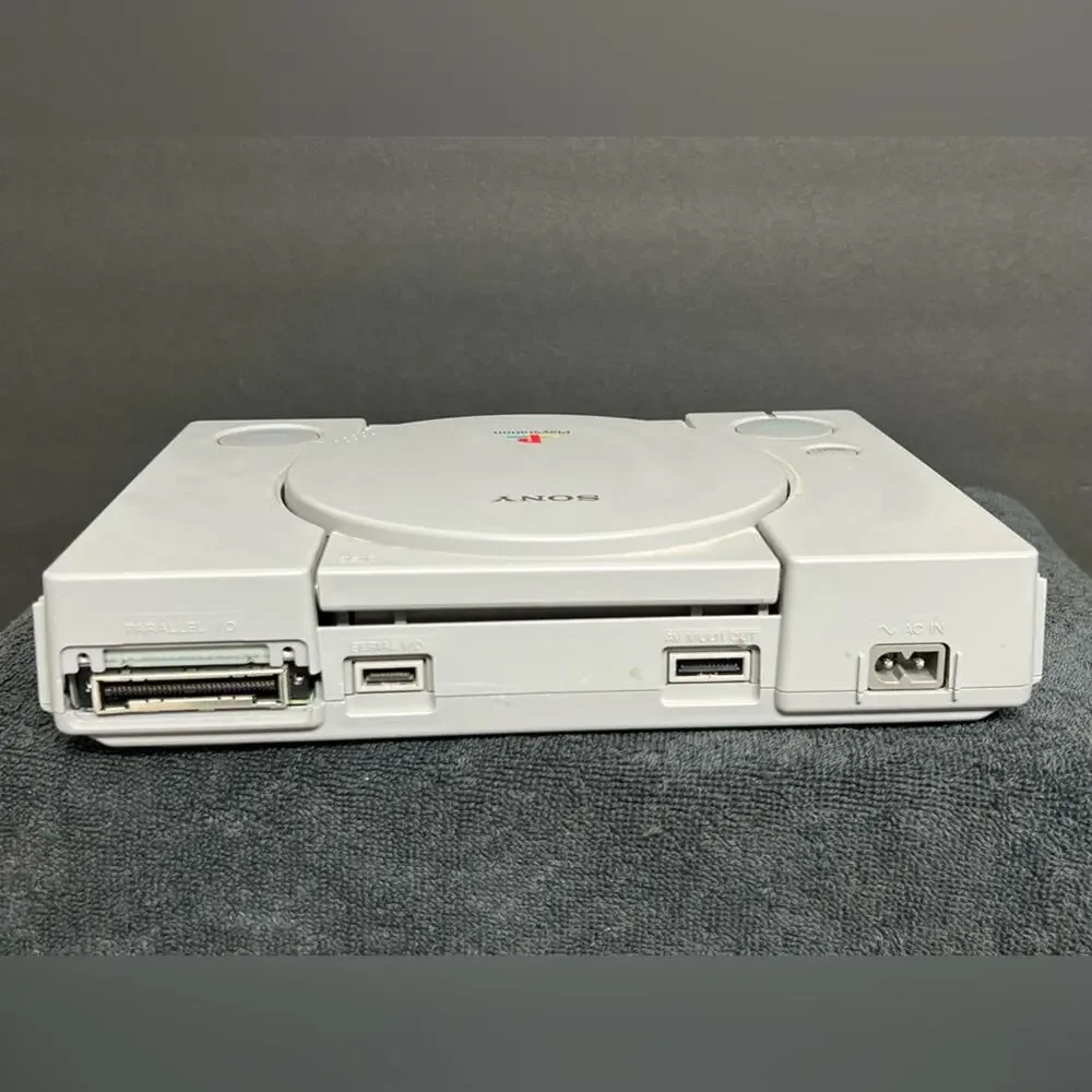 Sony PlayStation 1 SCPH-7501 Console Game System PS1 Wired Controller Bundle